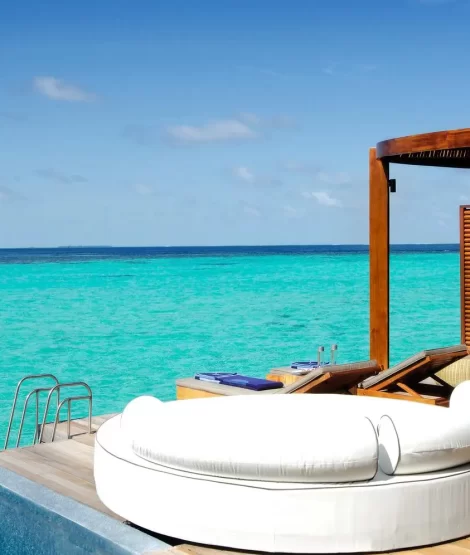 outdoor furniture hotel maldives